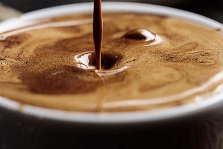 az espresso szintje makro
