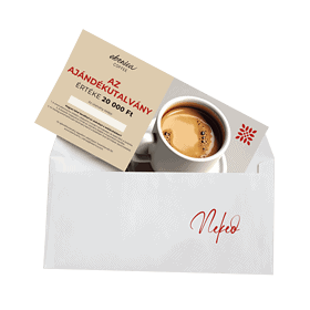 Kávéutalvány EBENICA COFFEE