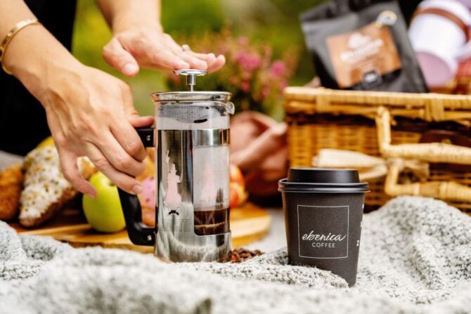 french press kave